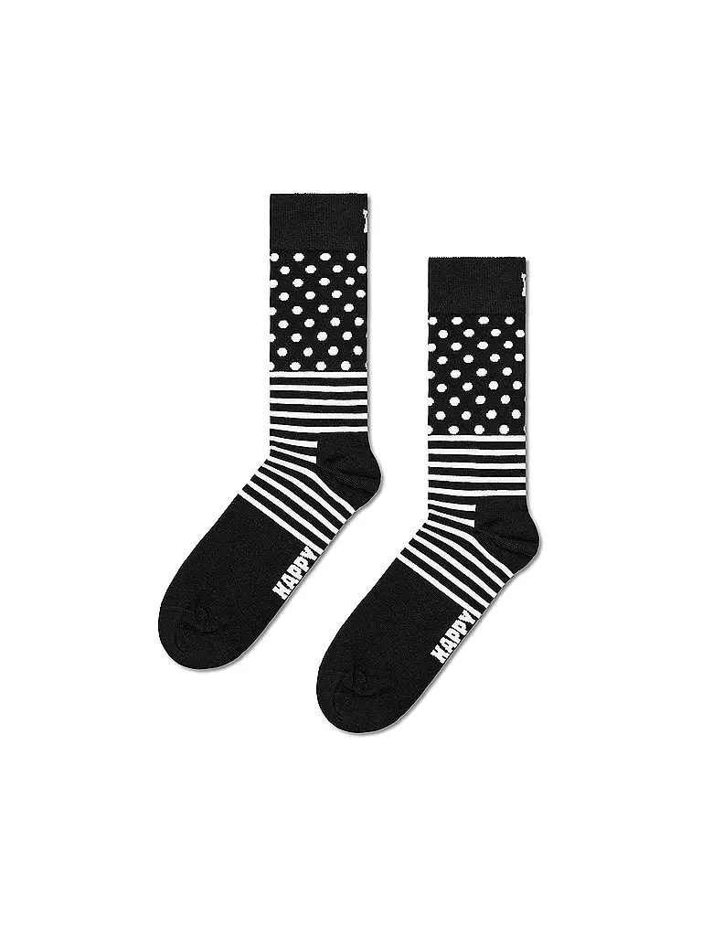 HAPPY SOCKS | Coffret cadeau femme BLACK & WHITE 36 - 40 noir | 