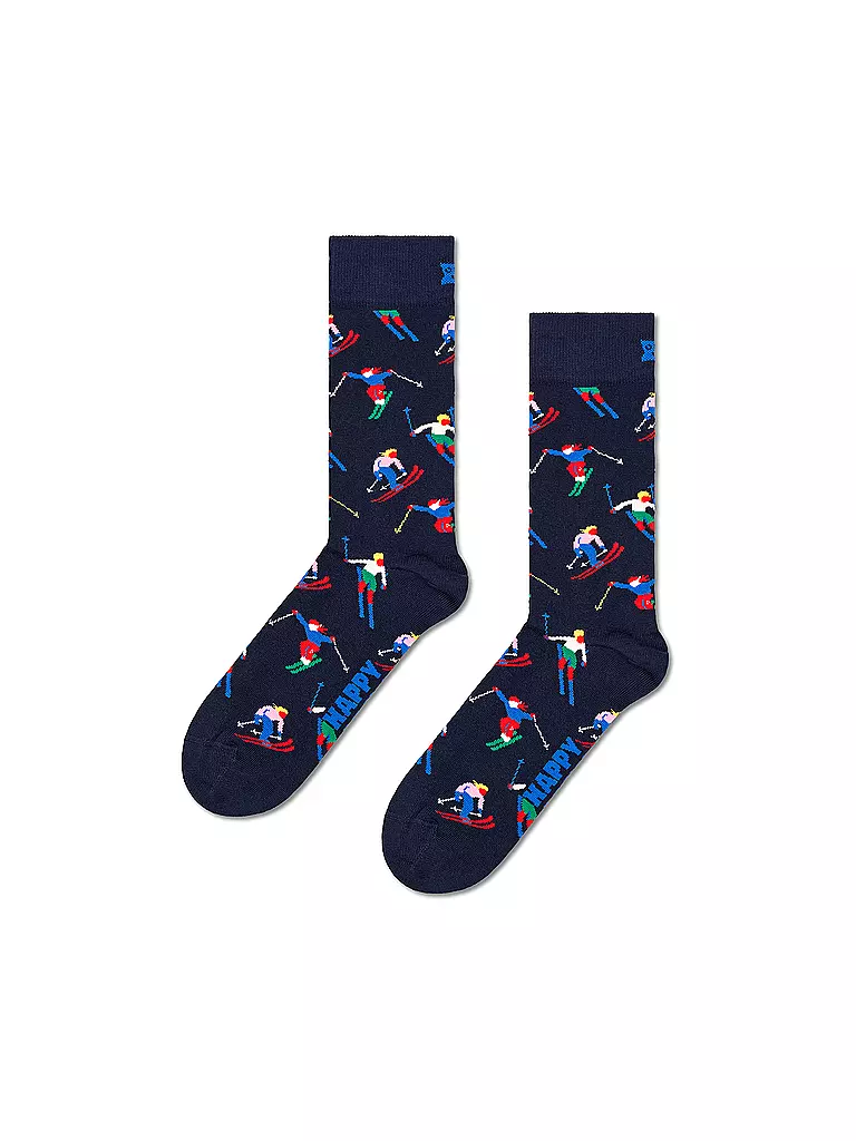 HAPPY SOCKS | Coffret cadeau homme 2 paires WINTER SPORTS 41-46 white | Blanc