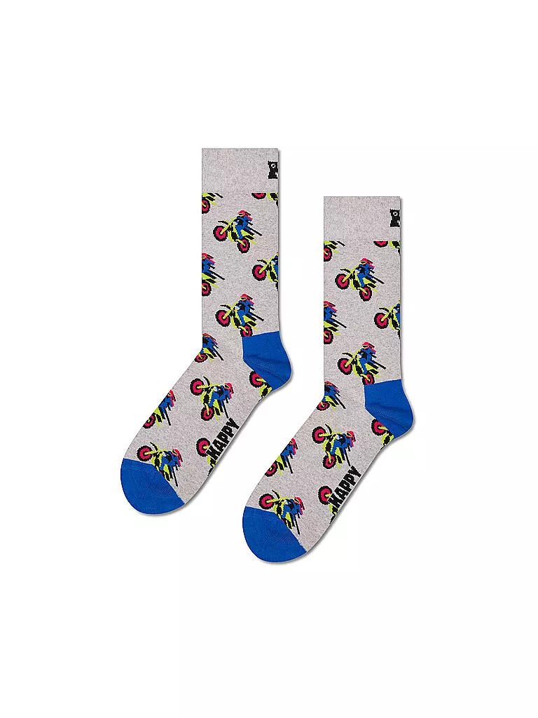 HAPPY SOCKS | Coffret cadeau homme 3 paires FAST SPORTS 41-46 grey | 