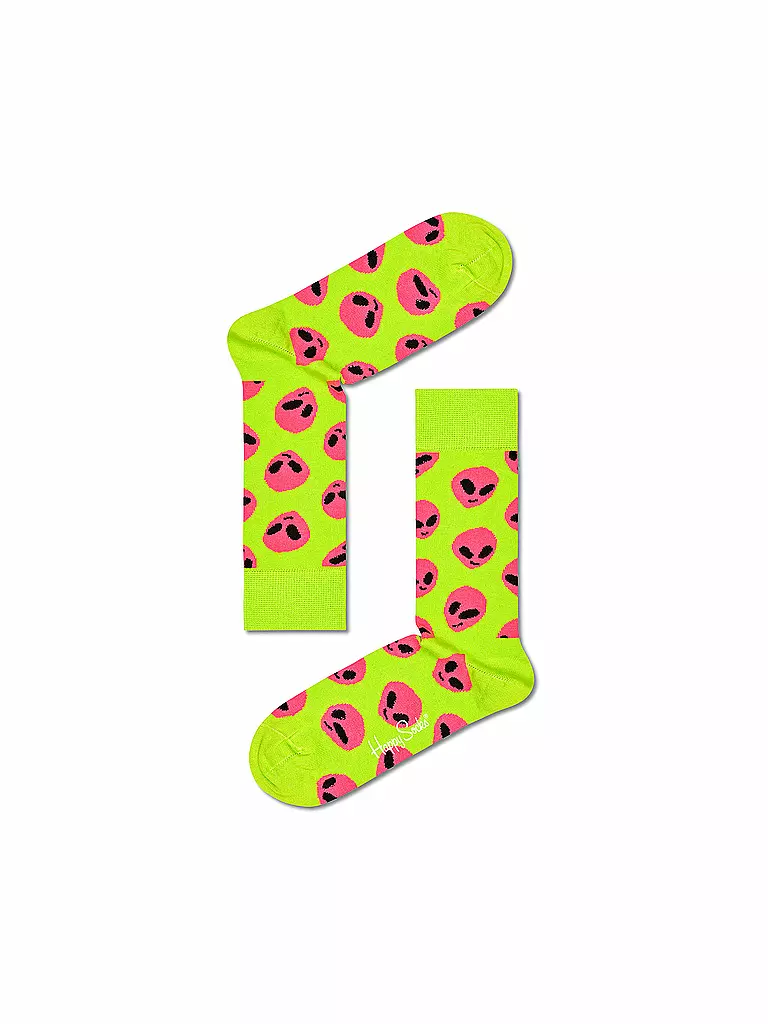 HAPPY SOCKS | Damen Socken ALIEN 36-40 green | Vert