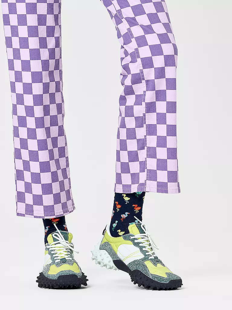 HAPPY SOCKS | Damen Socken FLAMINGO 36-40 navy | Bleu foncé