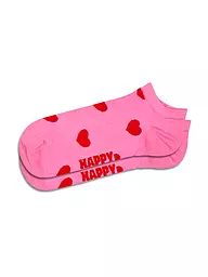 HAPPY SOCKS | Damen Socken HEART 36-40 rosa  | Rose vif
