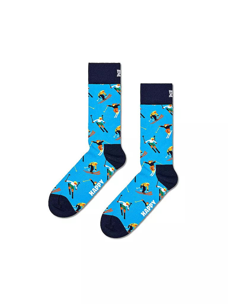 HAPPY SOCKS | Damen Socken SKIING 36-40 blue | Bleu