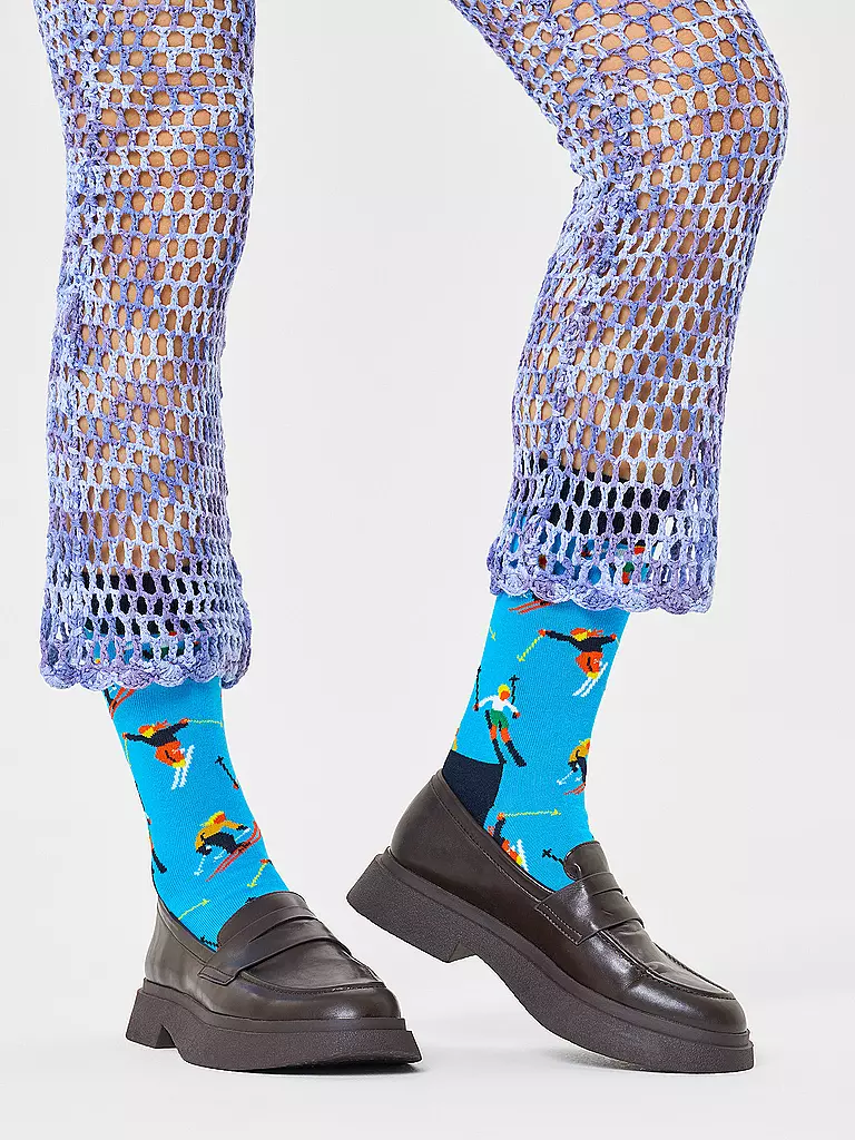 HAPPY SOCKS | Damen Socken SKIING 36-40 blue | Bleu