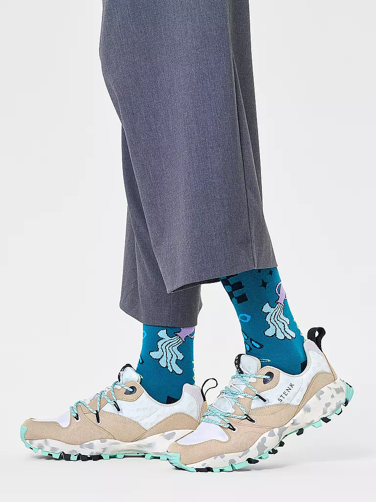 HAPPY SOCKS | Herren Socken 41-46 WASSERMANN turquoise | Pétrole