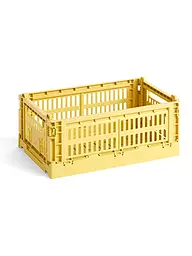 HAY | Boîte de rangement Colour Crate S | Jaune