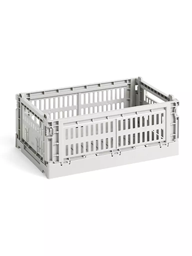 HAY | Boîte de rangement Colour Crate S | hellgrau