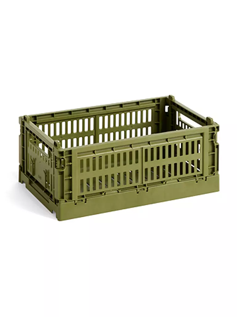 HAY | Boîte de rangement Colour Crate S | olive