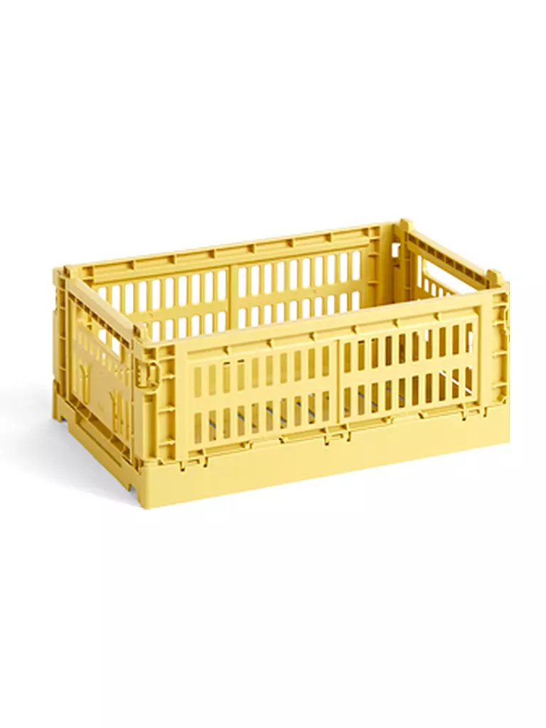 HAY | Boîte de rangement Colour Crate S | Jaune
