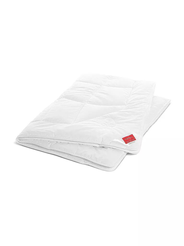HEFEL | Couette 4 saisons "KlimaControl Fair" 140x220cm | weiss