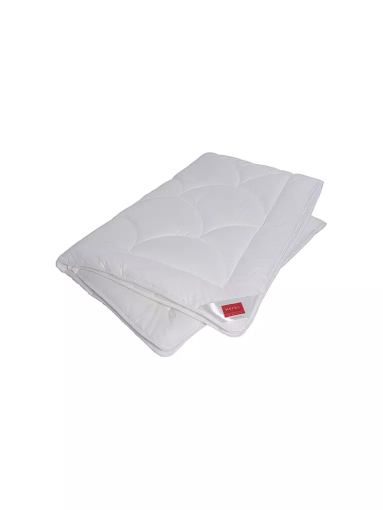 HEFEL | Ganzjahresdecke Edition 101 Light 140x200cm  700g | Blanc