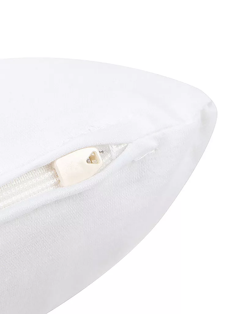 HEFEL | Housse de coussin de voyage en jersey 25x45cm | weiss