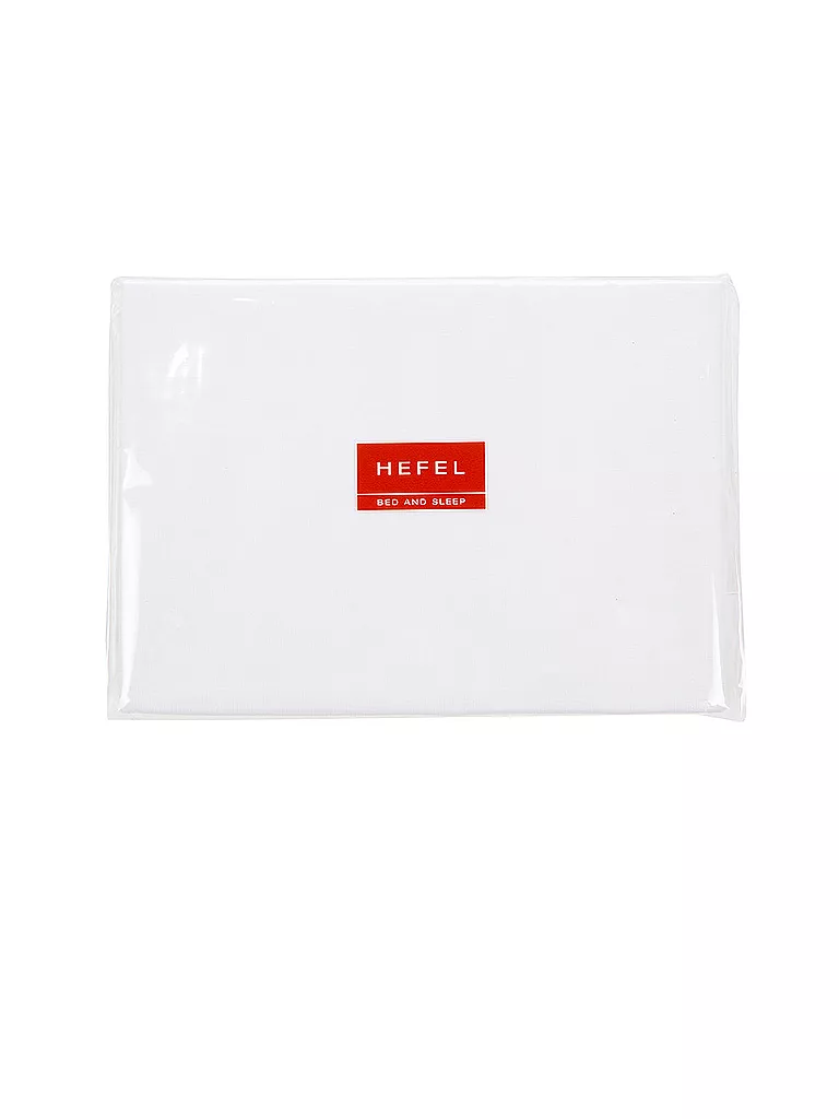 HEFEL | Housse de coussin de voyage en jersey 25x45cm | weiss