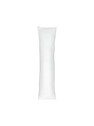 HEFEL | Housse pour coussin latéral 35x160cm Blanc | Blanc
