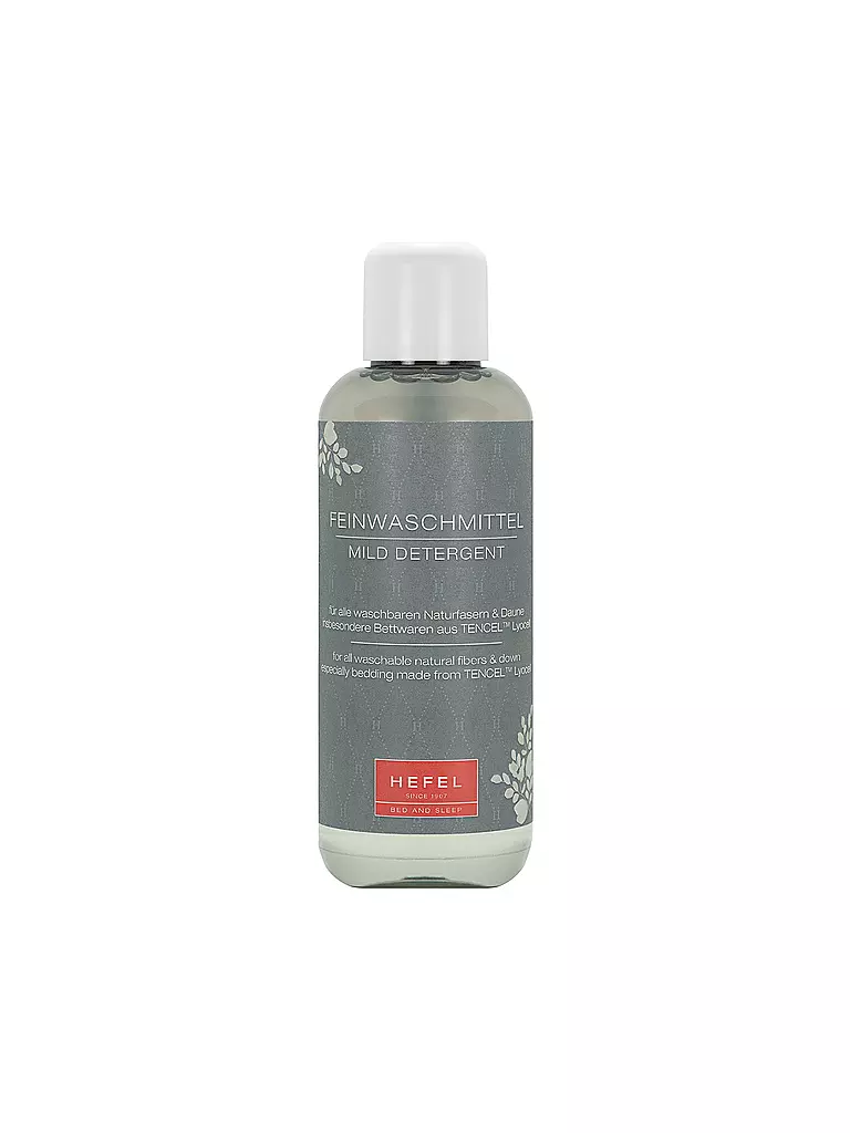 HEFEL | Lessive délicate spéciale literie 250 ml | Transparent