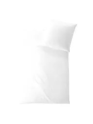 HEFEL | Linge de lit Tencel 70x90cm / 140x200cm Sauge | Blanc