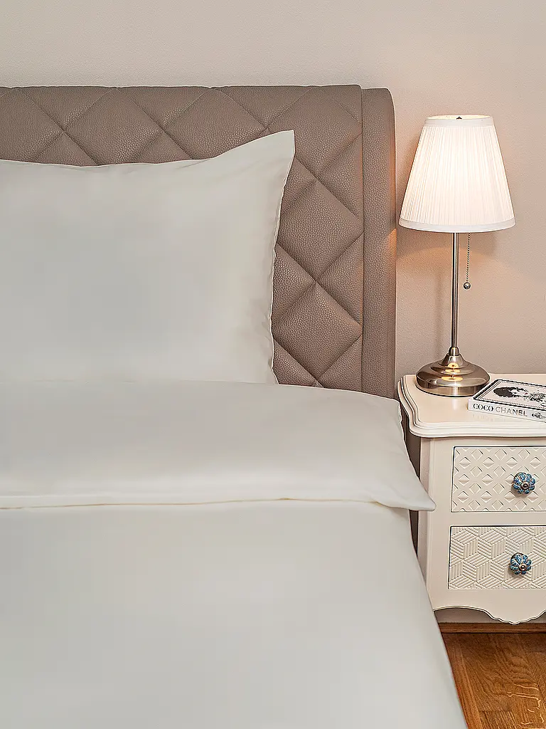 HEFEL | Linge de lit Tencel 70x90cm / 140x200cm Argent | silber