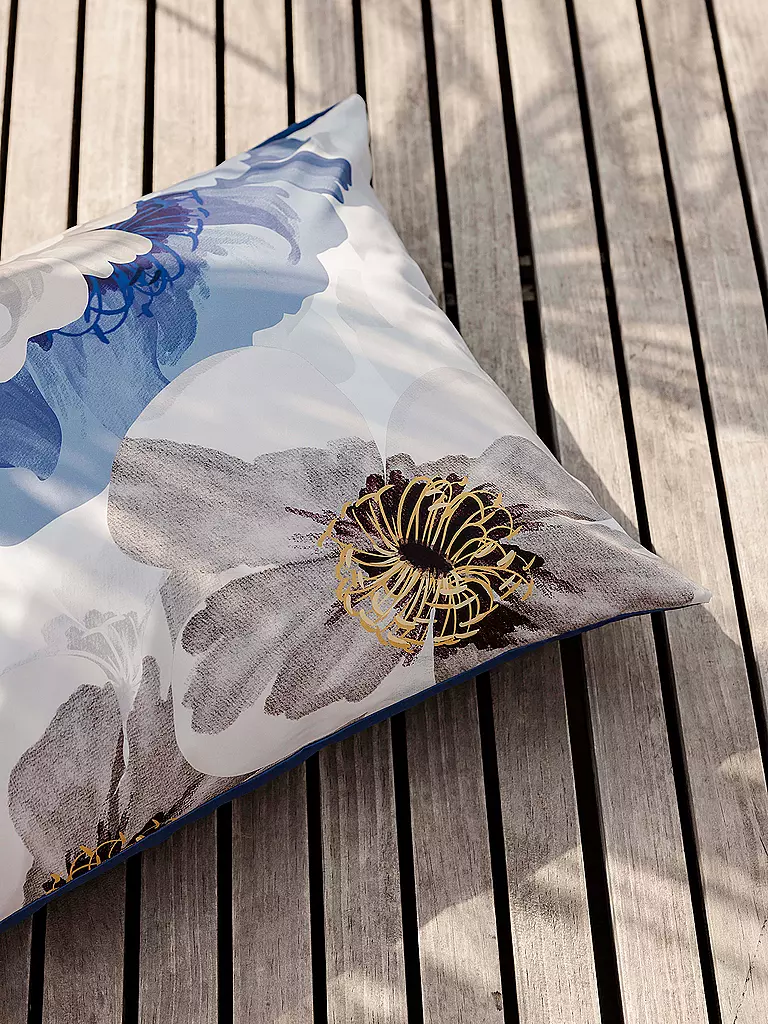 HEFEL | Linge de lit Tencel Antibes 70x90cm / 140x200cm Bleu | 