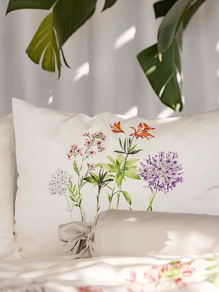 HEFEL | Linge de lit Tencel Cannes 70x90cm / 140x200cm Ivoire | 