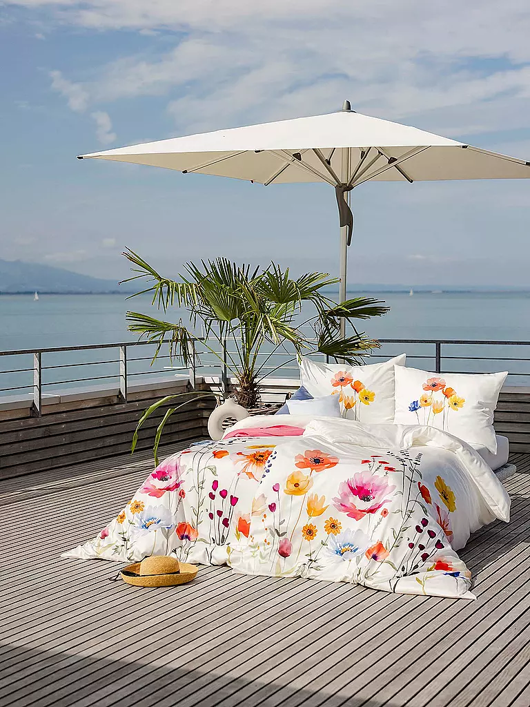 HEFEL | Linge de lit Tencel Saint Tropez 70x90cm / 140x200cm Ivoire | beige