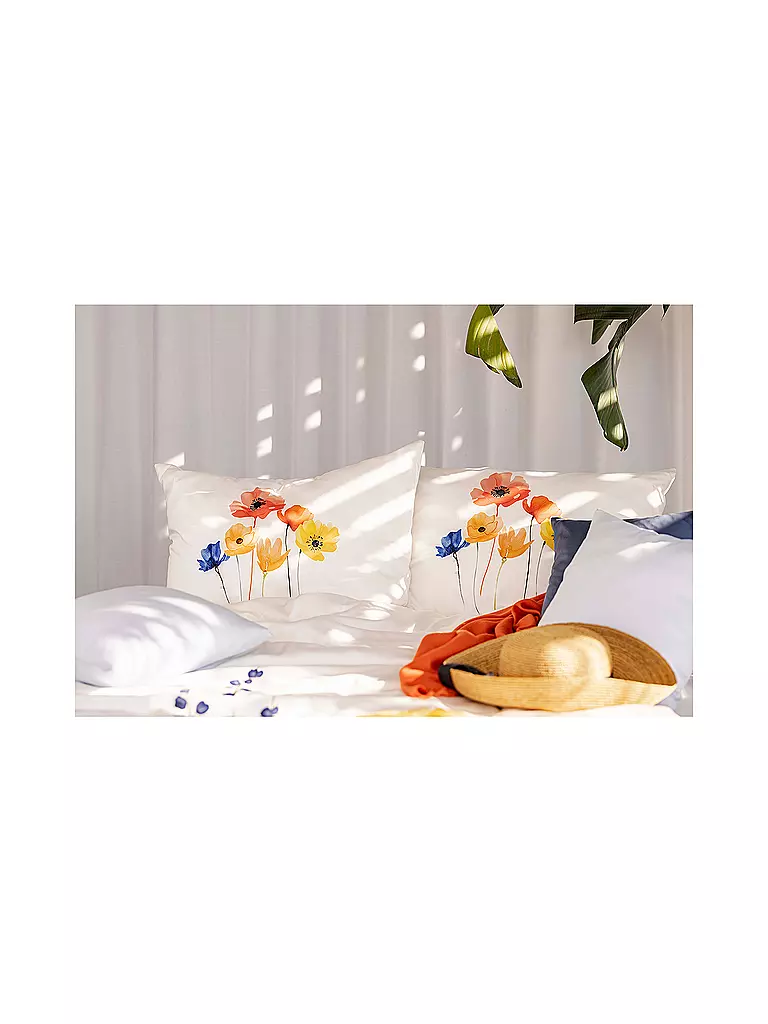 HEFEL | Linge de lit Tencel Saint Tropez 70x90cm / 140x200cm Ivoire | 