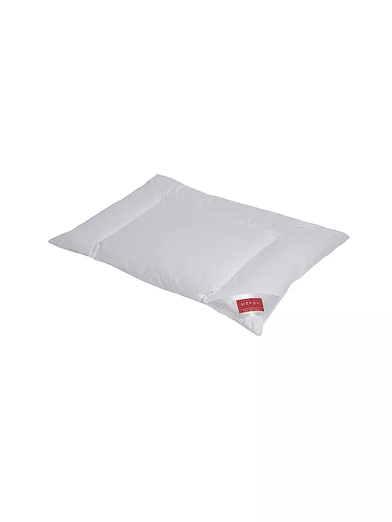 HEFEL | Oreiller pour dormeur sur le ventre 40x80cm | Blanc