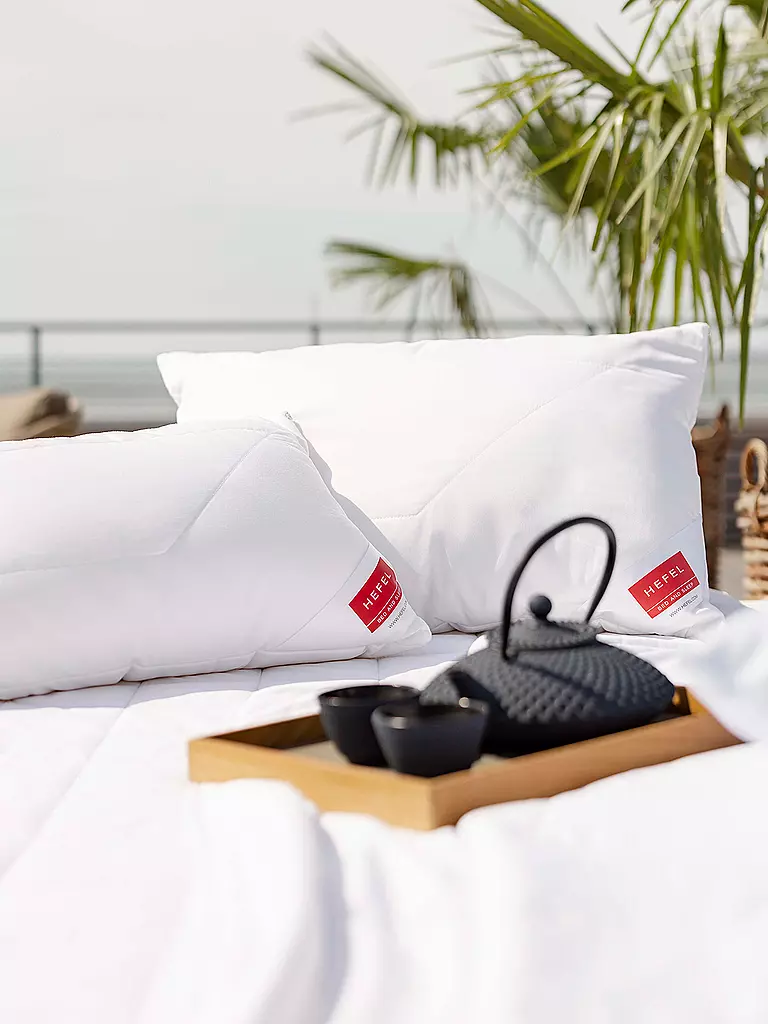 HEFEL | Oreiller WELLNESS RETREAT 70x90cm Blanc | weiss