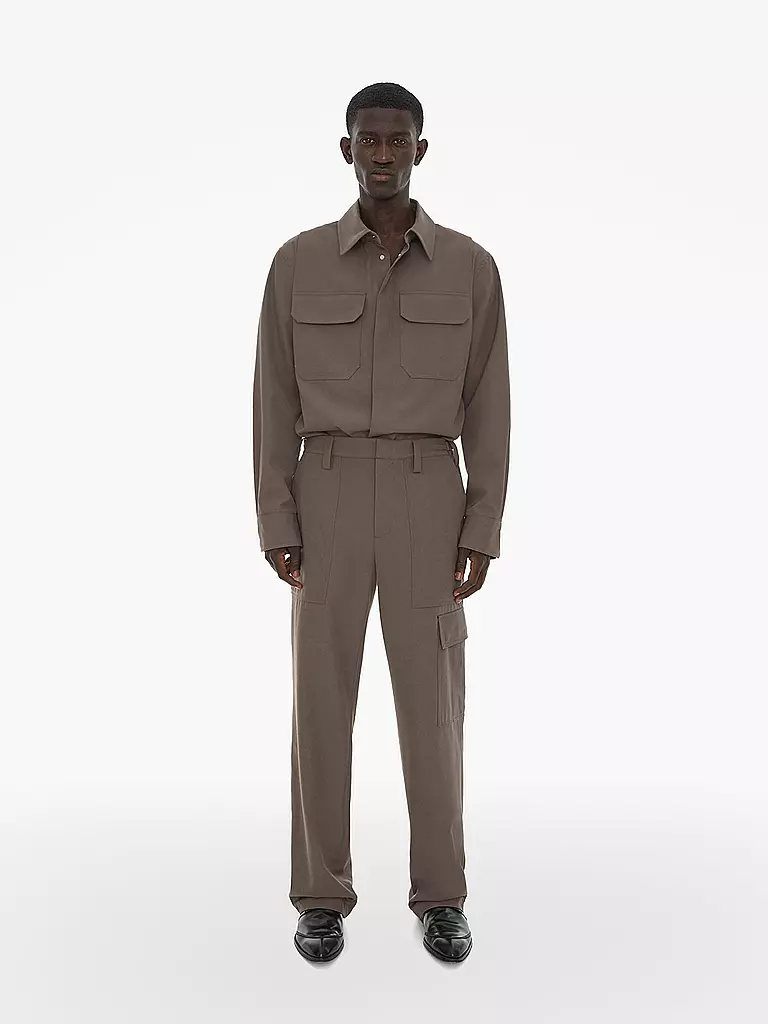 HELMUT LANG | Pantalon cargo | braun
