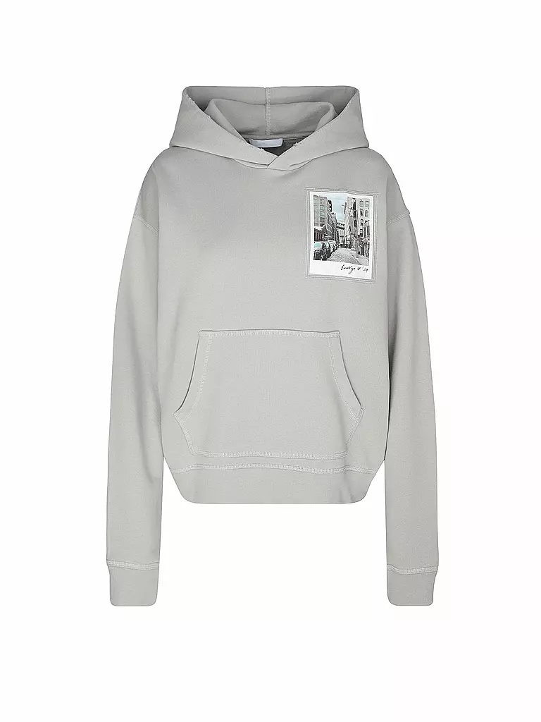 HELMUT LANG | Sweat à capuche - Hoodie | grau