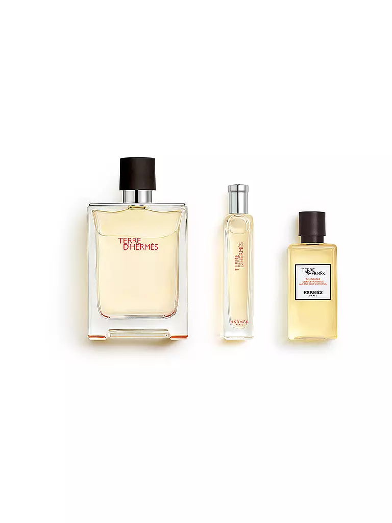 HERMÈS | Coffret cadeau Terre d'Hermès Eau de Toilette 100ml / 40ml / 15ml | 