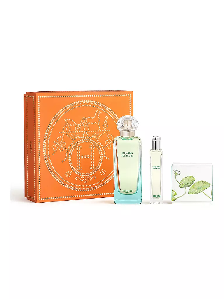 HERMÈS | Coffret cadeau Un Jardin sur le Nil Eau de Toilette 100ml / 15ml | keine Farbe