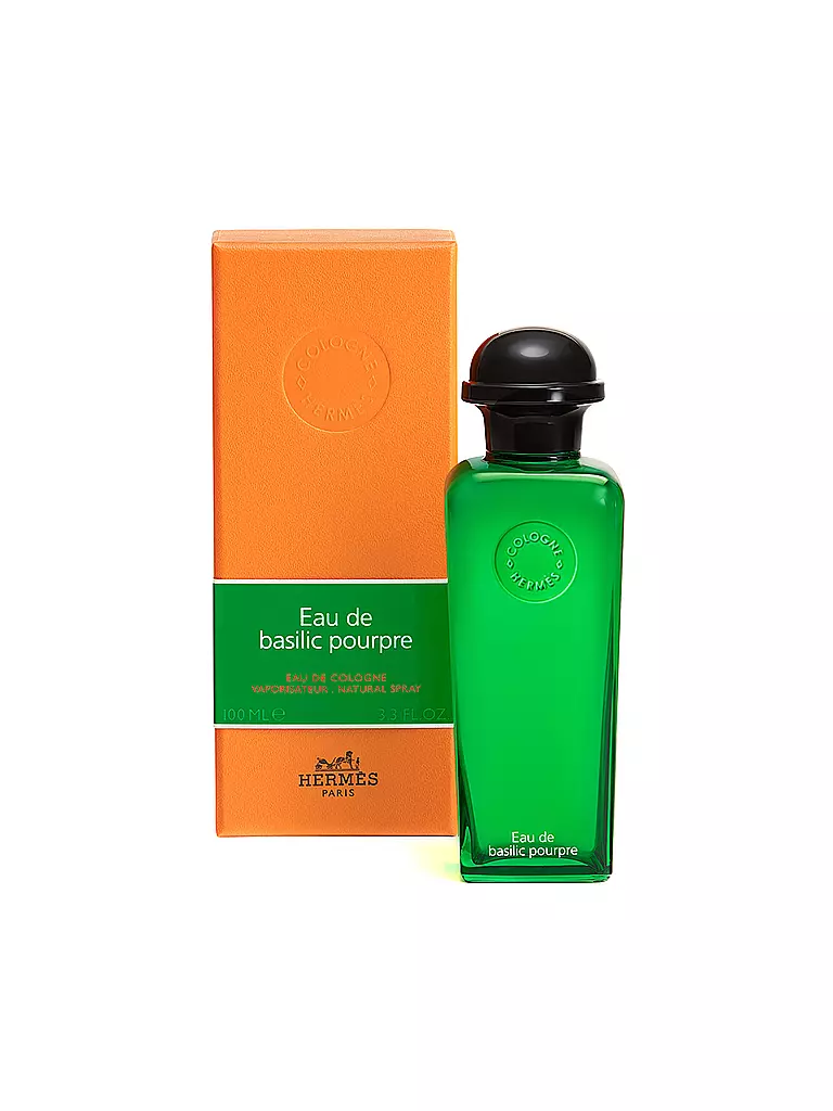 HERMÈS | Eau de Basilic Pourpre Eau de Cologne Natural Spray 100ml | Aucune couleur