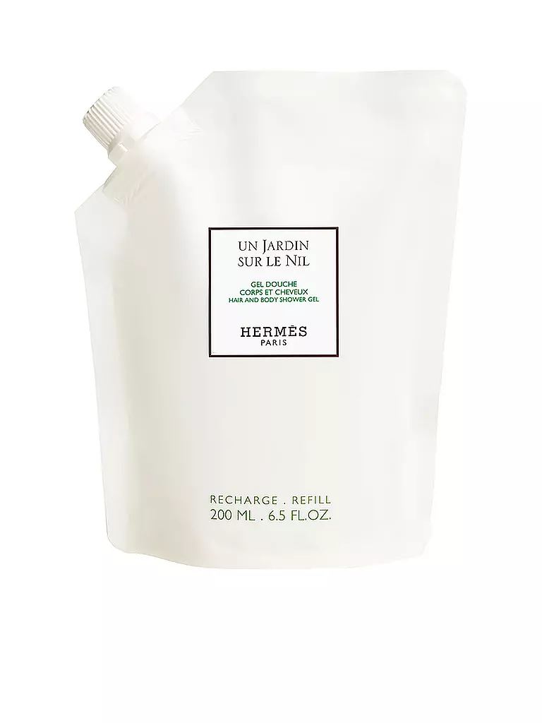 HERMÈS | Un Jardin sur le Nil, Recharge Gel Douche Corps et Cheveux 200ml | Aucune couleur