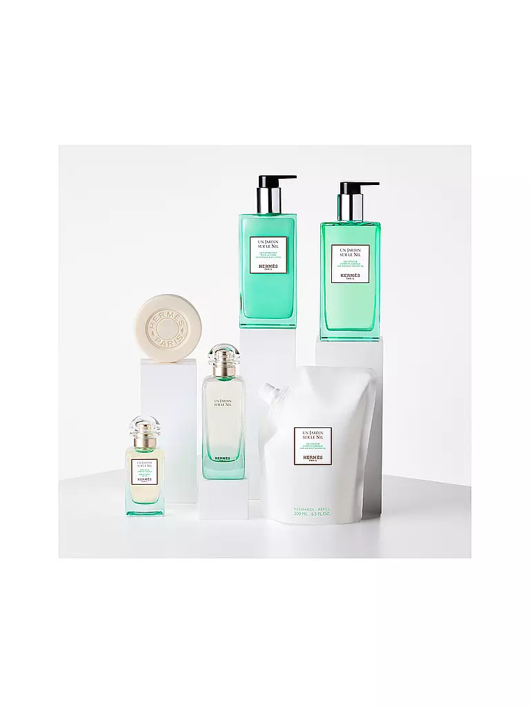 HERMÈS | Un Jardin sur le Nil, Recharge Gel Douche Corps et Cheveux 200ml | Aucune couleur