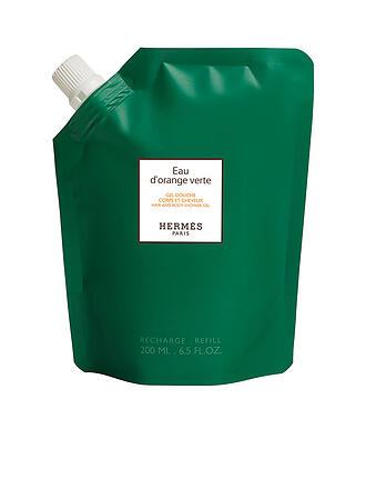 HERMÈS | Eau d'orange verte, Recharge gel douche corps et cheveux 200ml