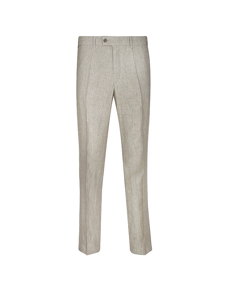 Chino en lin PARMA marron 25