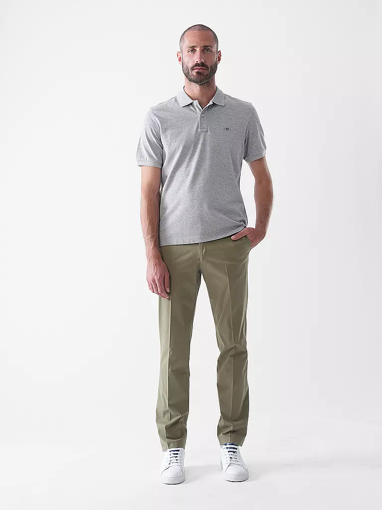 HILTL | Chino Regular Fit PEAKER | olive