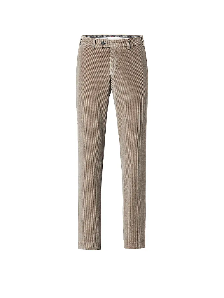 HILTL | Pantalon en velours côtelé TILO GENUA | hellgrau