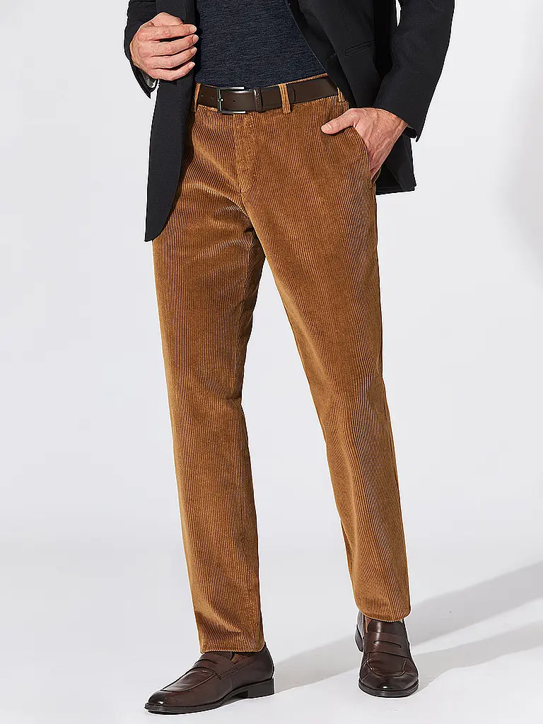 HILTL | Pantalon en velours côtelé TILO GENUA | Camel