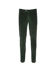 HILTL | Pantalon en velours côtelé TILO GENUA | Vert foncé
