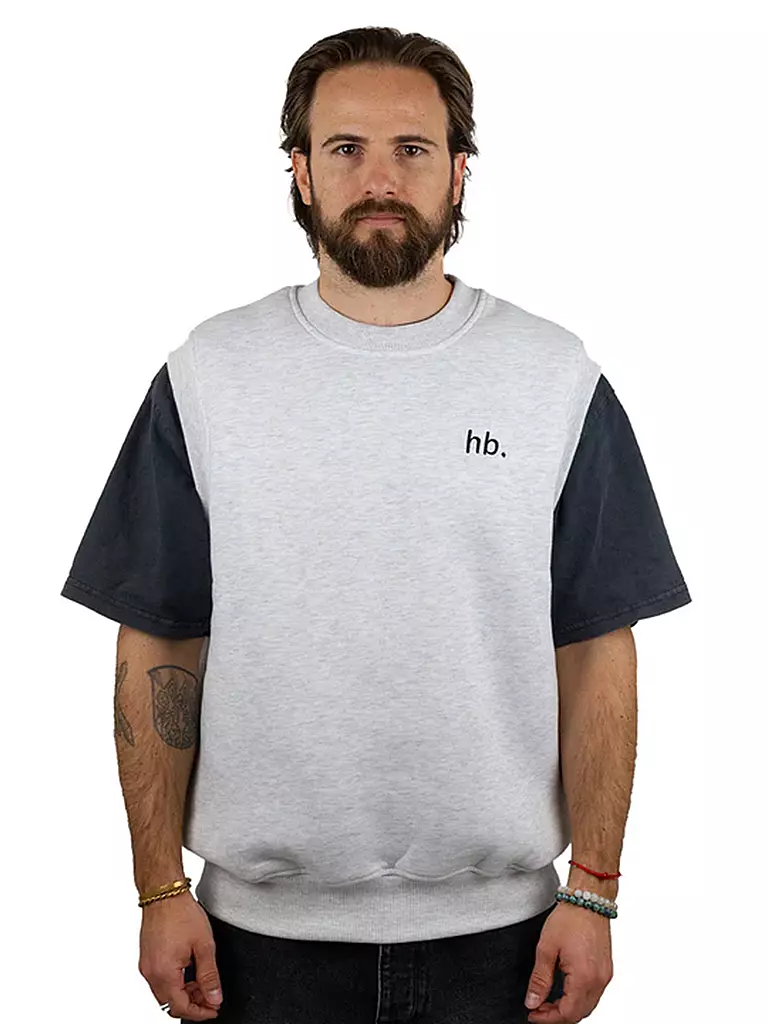 HOMEBOY | Pullunder | hellgrau