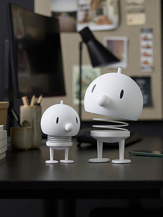 HOPTIMIST | Haut-parleur Soft Bumble 15 cm blanc doux