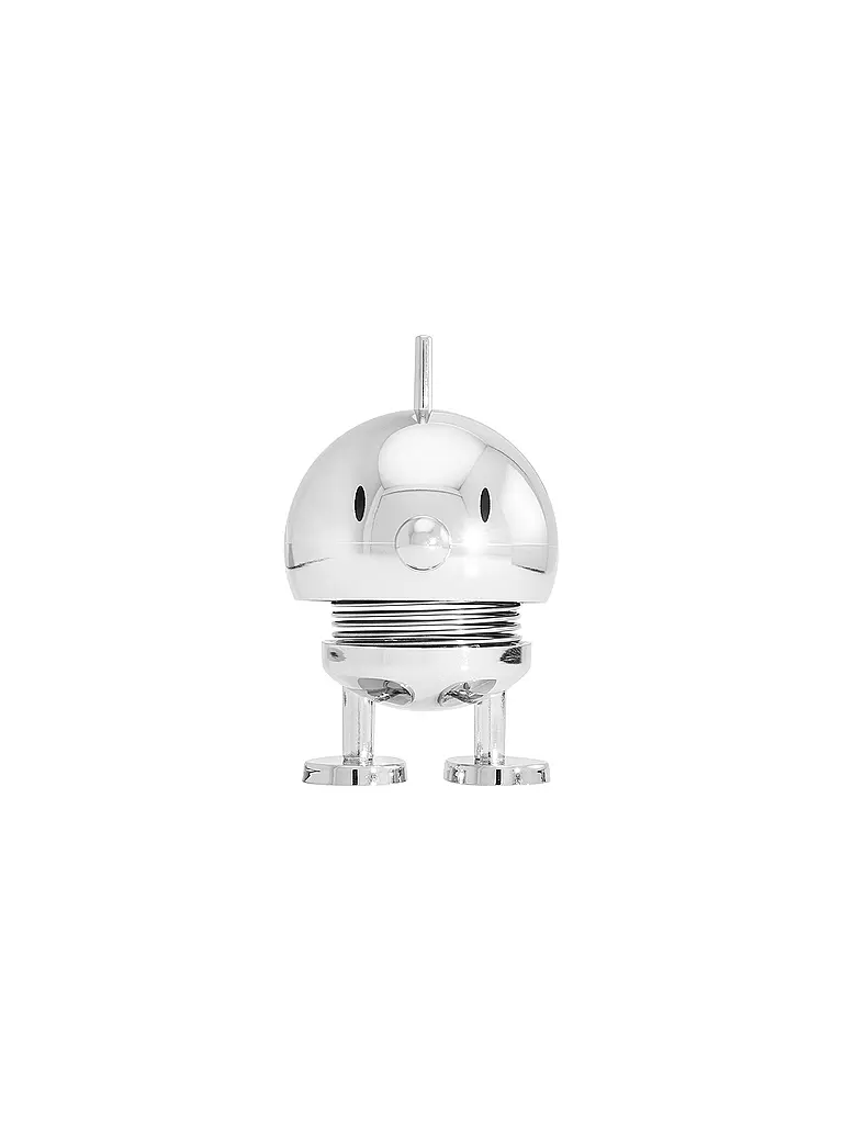 HOPTIMIST | Dekofigur Classic Bumble 7,6cm Chrome | Argent