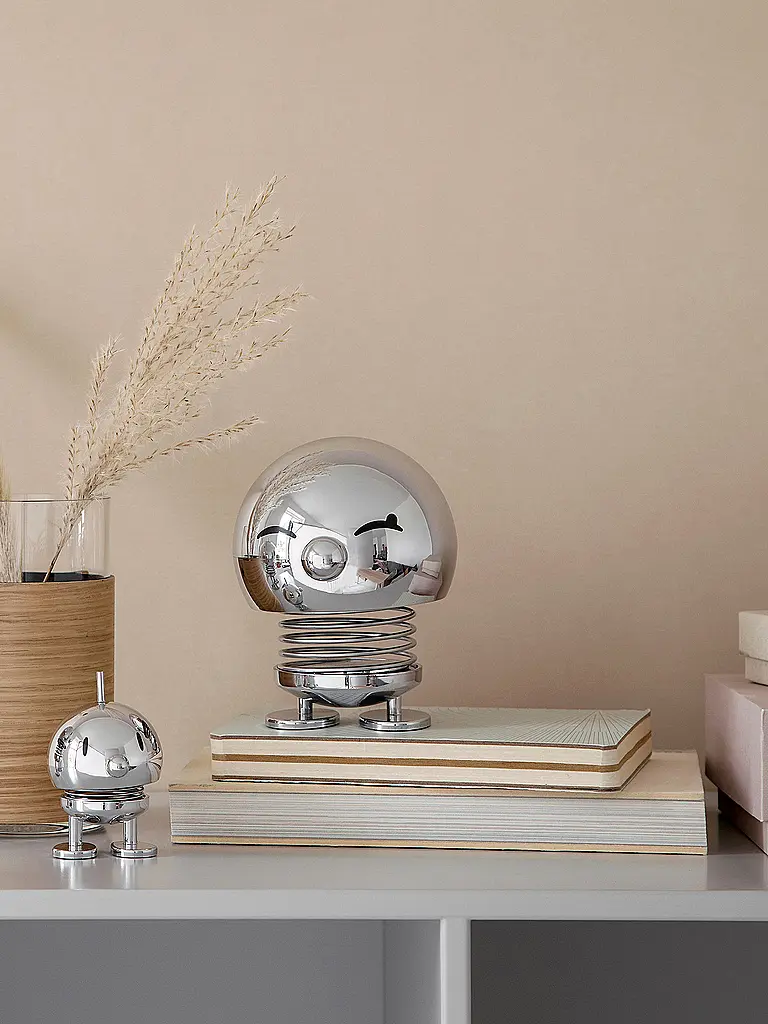 HOPTIMIST | Dekofigur Classic Bumble 7,6cm Chrome | Argent