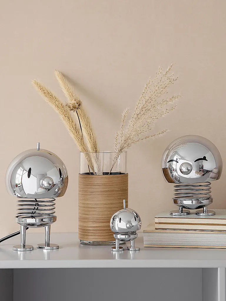 HOPTIMIST | Dekofigur Classic Bumble 7,6cm Chrome | Argent