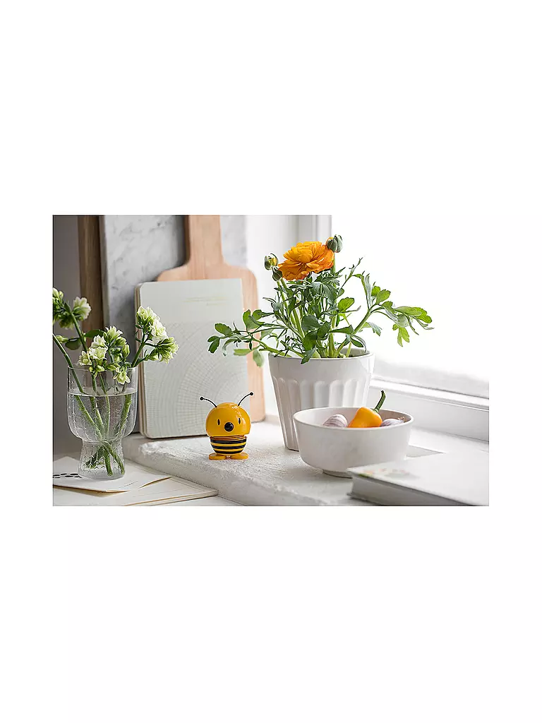 HOPTIMIST | Figurine décorative Abeille 6,8cm Jaune | Jaune