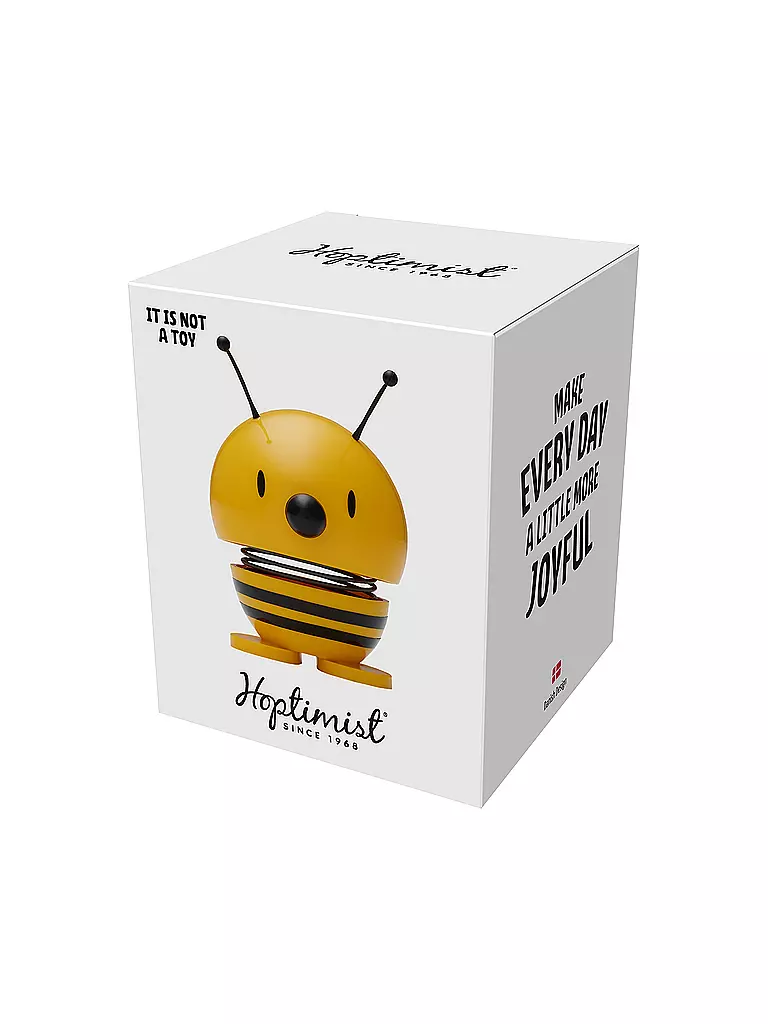 HOPTIMIST | Figurine décorative Abeille 6,8cm Jaune | Jaune