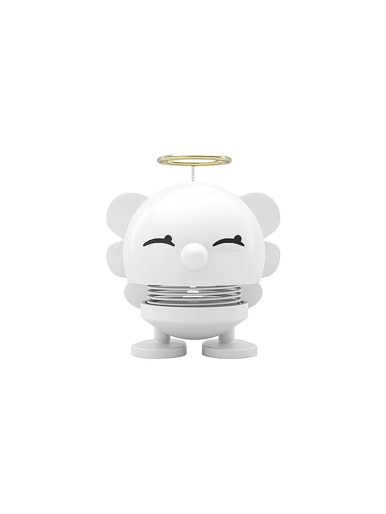 HOPTIMIST | Figurine décorative Angel Bimble 7,1cm Blanc | weiss