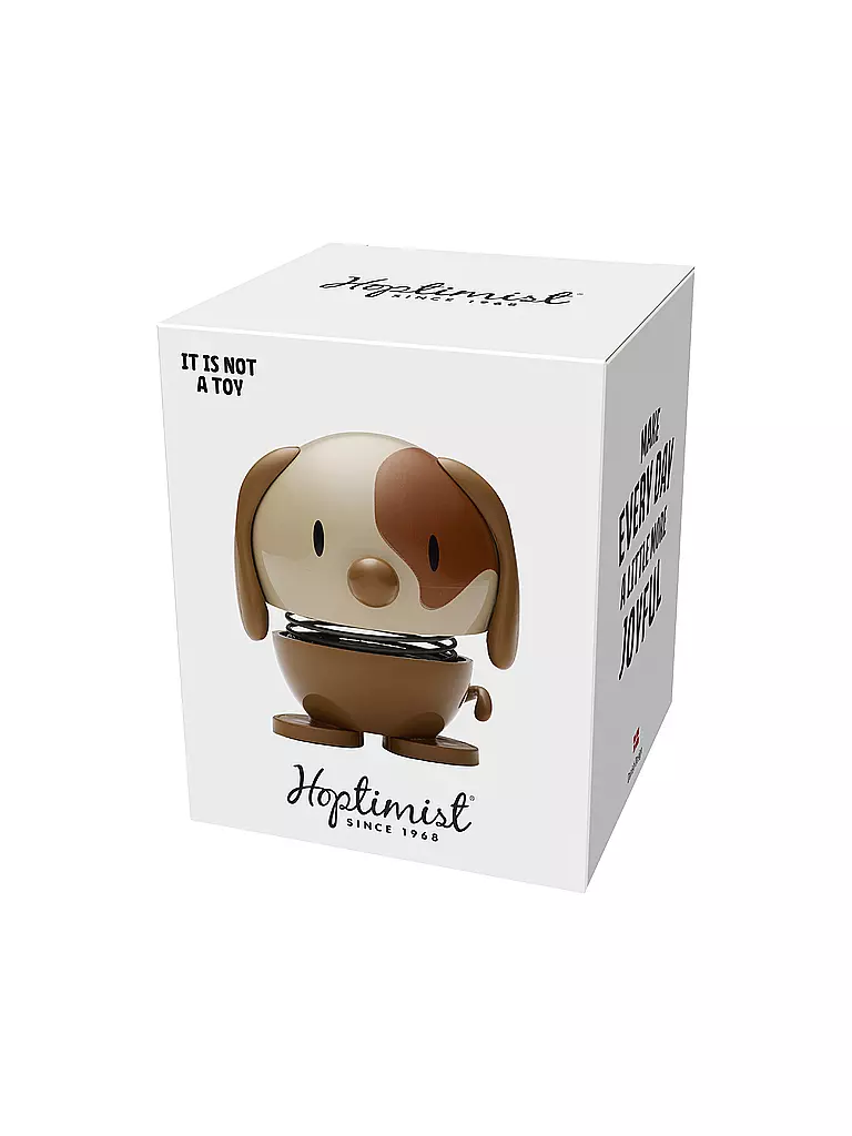 HOPTIMIST | Figurine décorative Chien 6,9cm Marron | braun