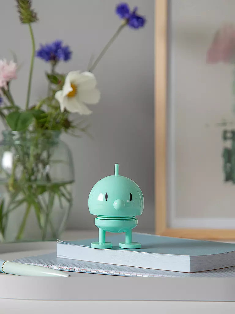HOPTIMIST | Figurine décorative Classic Bumble 10,5 cm Menthe | 
